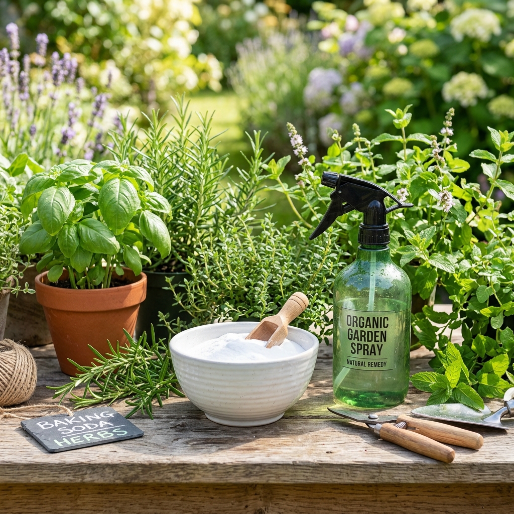 Baking Soda Fungicide Recipe for Plants