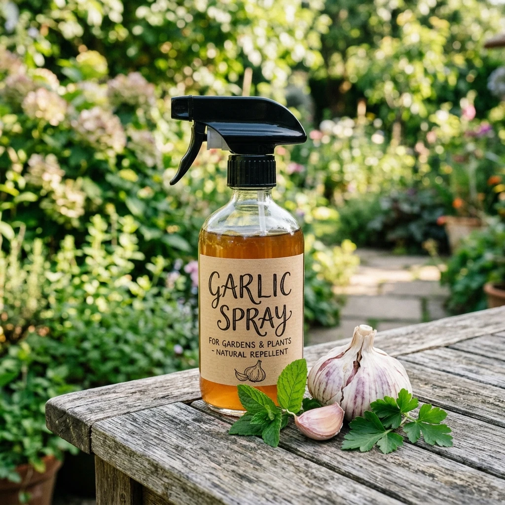 Garlic Spray for Garden Pests: DIY Recipe