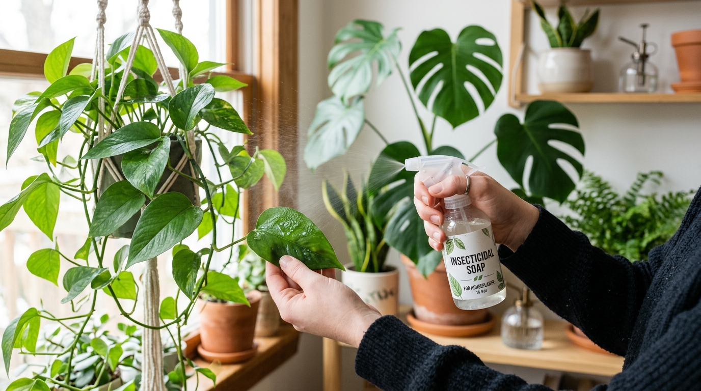 How to Use Insecticidal Soap on Indoor Plants (Complete Guide)